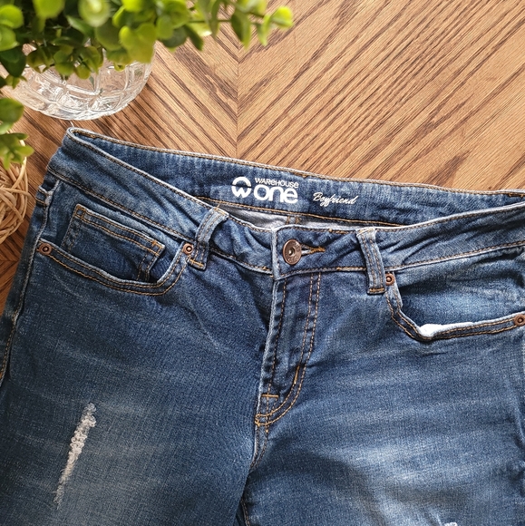 Warehouse One boyfriend Jeans. Size 27 - Picture 2 of 4